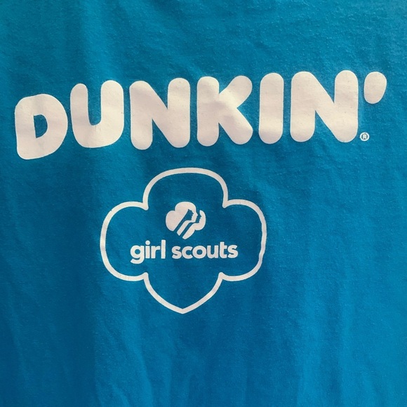 Dunkin Donuts Girl Scout Shortbread T-Shirt - Picture 4 of 4